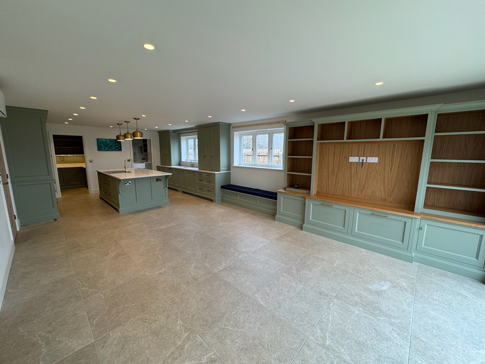 Bespoke cabinetry and luxury kitchen